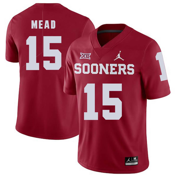 Oklahoma Sooners 15 Jeffery Mead Red College Football Jersey Dzhi,We sell and wholesale Oklahoma Sooners 15 Jeffery Mead Red College Football Jersey Dzhi on line form chian!